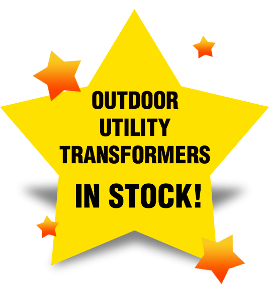 In stock inventory of utility transformers